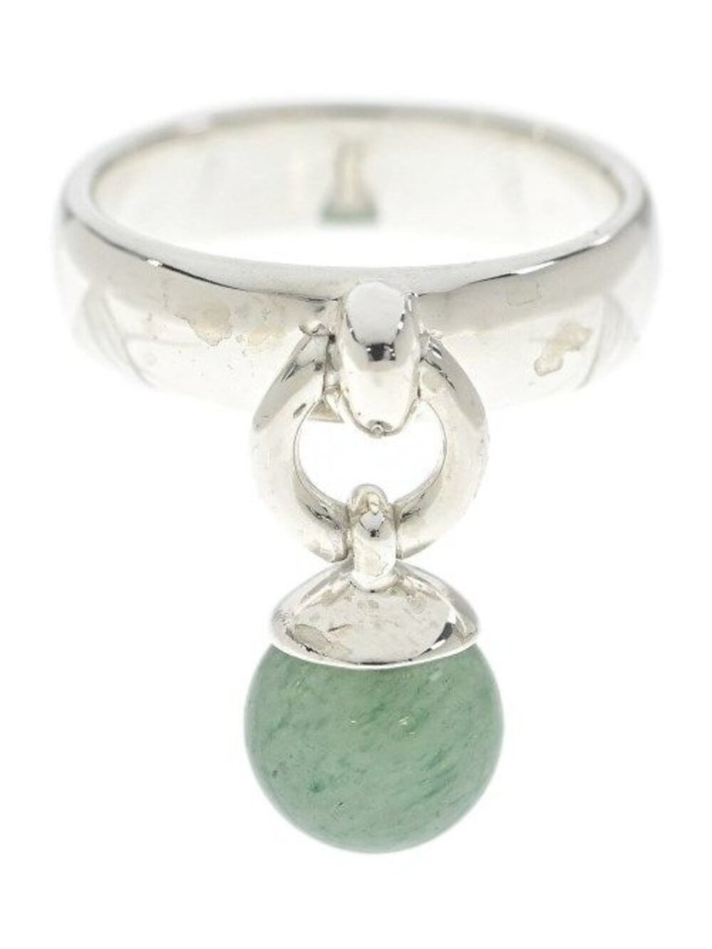 Tiffany & Co Ball D'ancre Ring Jade New